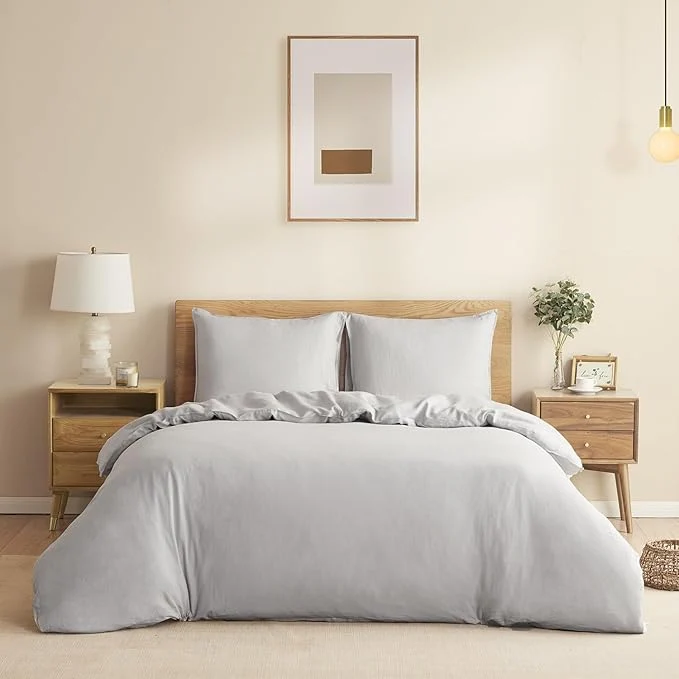 Fashionable DAPU Linen Duvet Cover Set Superior