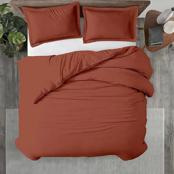 Solid Kotton Culture 1 Pc 120 x 98 Duvet Cover Oversized King Egyptian Cotton First-Class