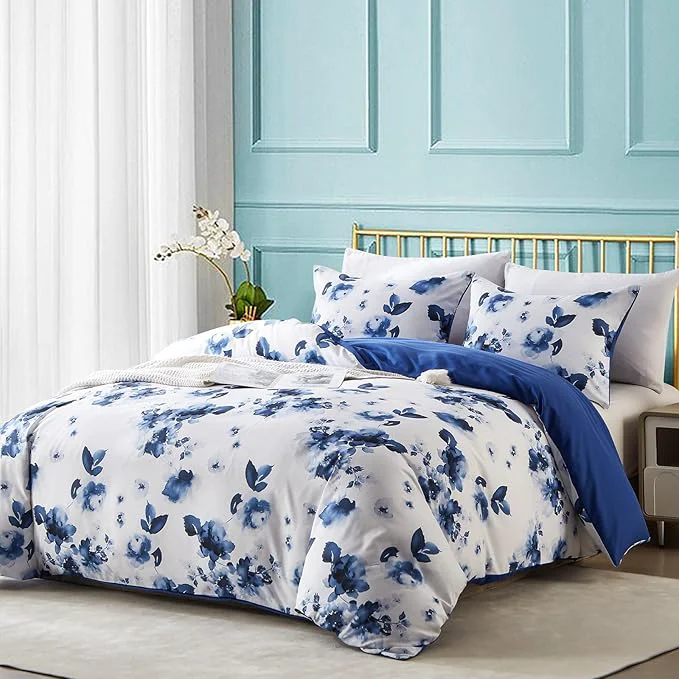 Recyclable Cupocupa Duvet Cover King Size Set Boho Floral Pattern King Duvet Cover Set High-Quality