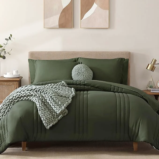 Expertly Made Monbix Oversized King Size Comforter Set Excellent