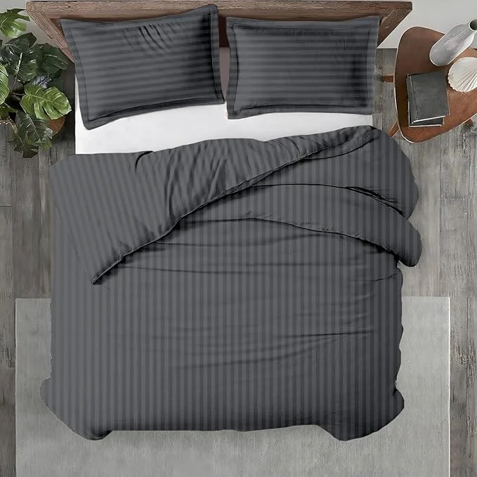 Environmentally Friendly Kotton Culture 1 Pc California King Size Duvet Cover Only – Egyptian Cotton Contemporary