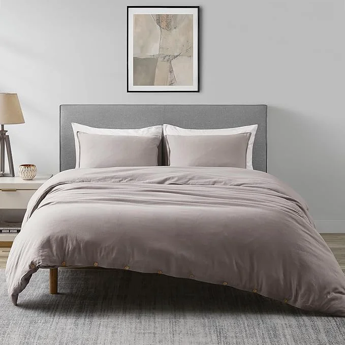 Sustainable DAPU Linen Duvet Cover Set Breathable