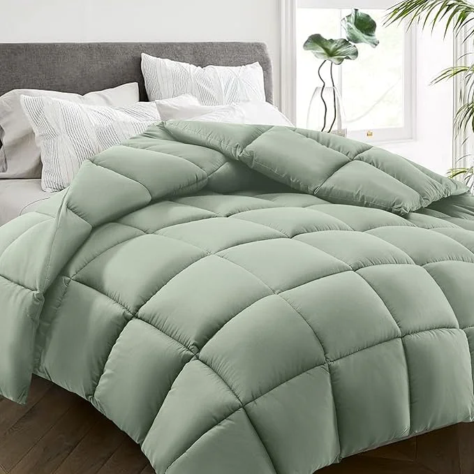 Top-Quality HYLEORY All Season Queen Size Bed Comforter Eco-Friendly