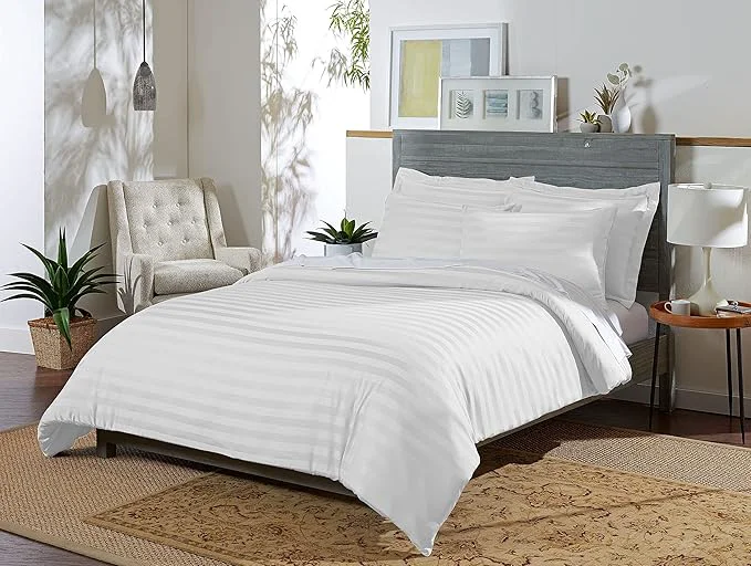 Quality Pure Bamboo King Duvet Cover 3 Piece Set Organic Viscose Derived Fine