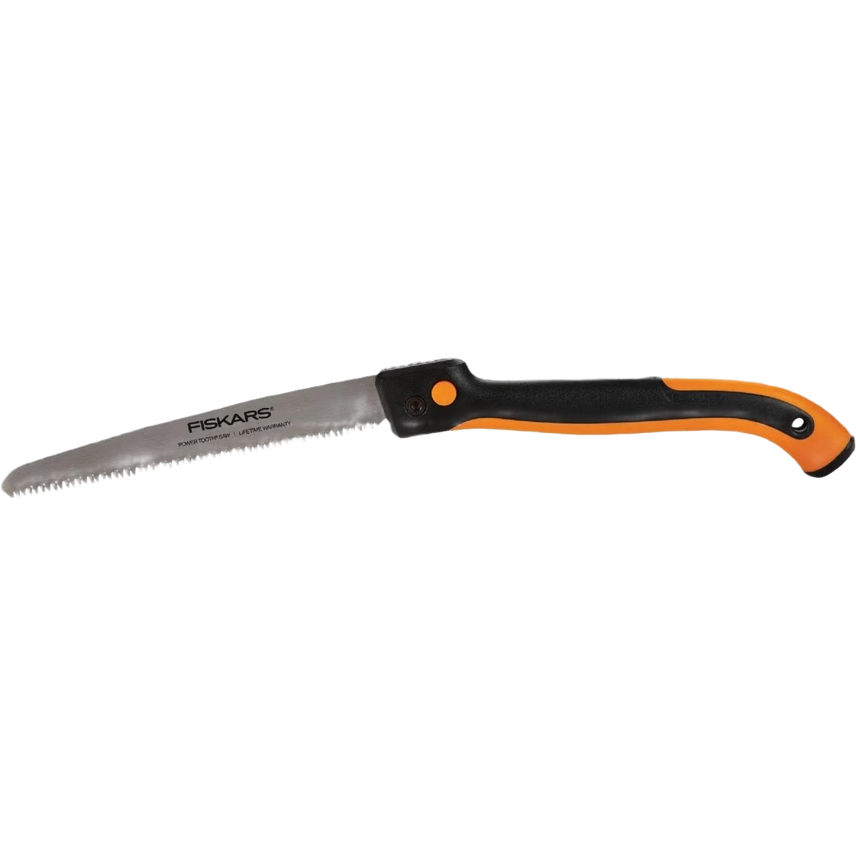 Authentic Fiskars Power Tooth Softgrip Folding Pruning Saw 10 in. Clean