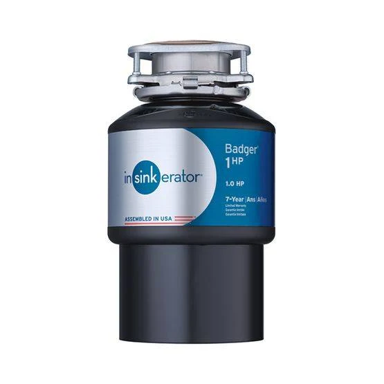 High-Grade InSinkErator Badger® 1HP Garbage Disposal Unique