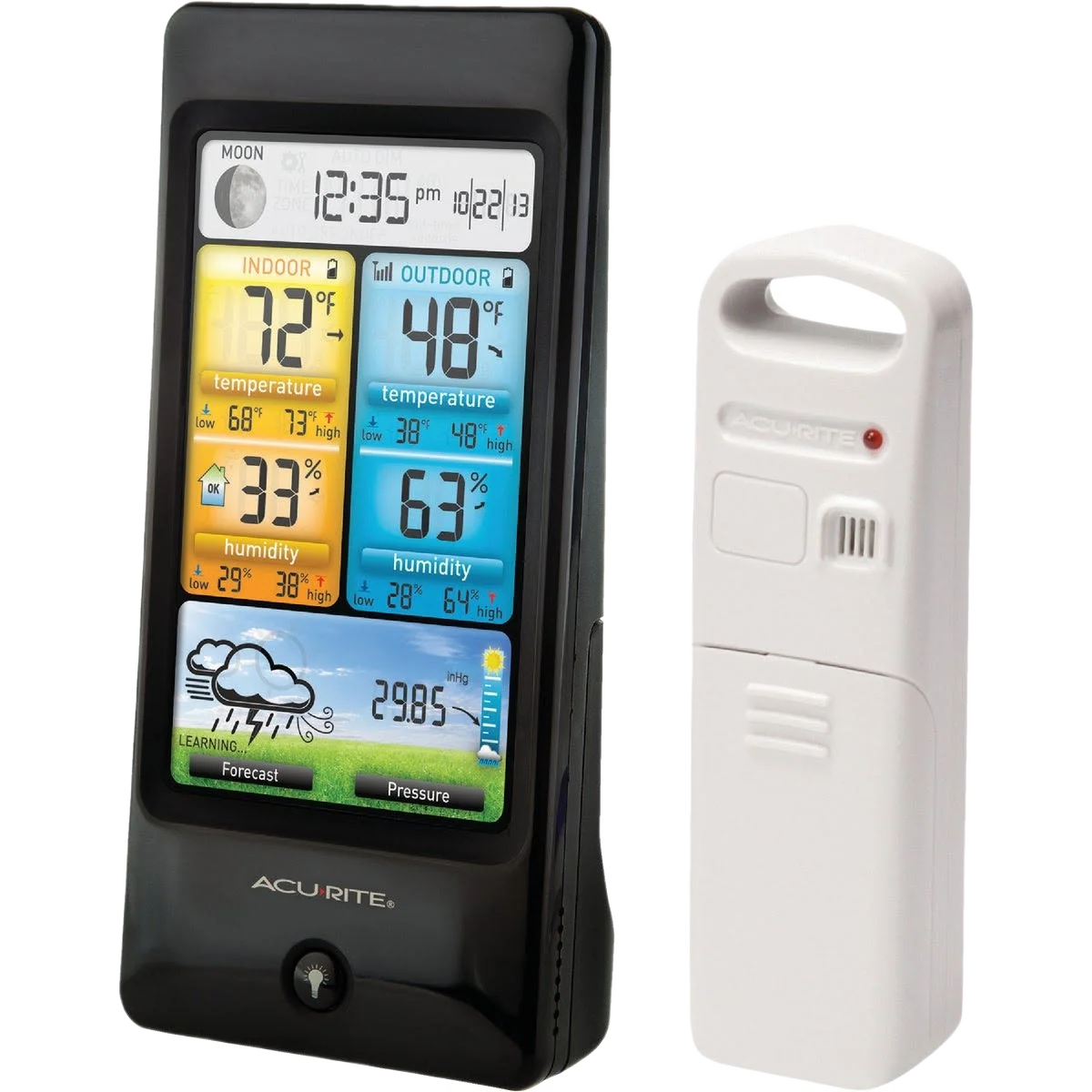 Organic AcuRite Color Weather Station Smooth