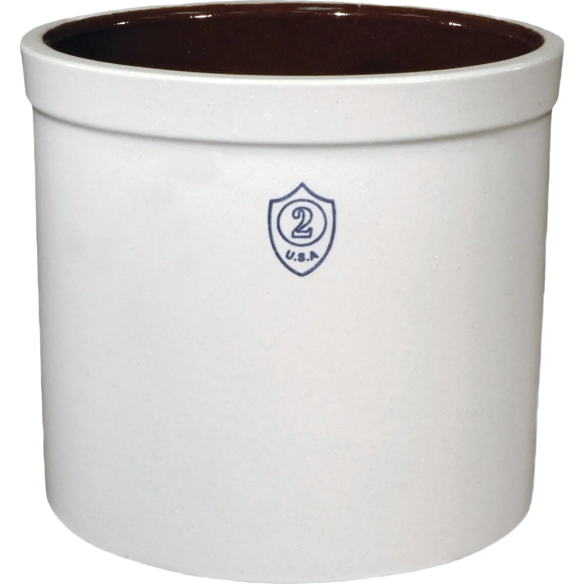 High-Grade Ohio Stoneware Crock 2 gal. Original