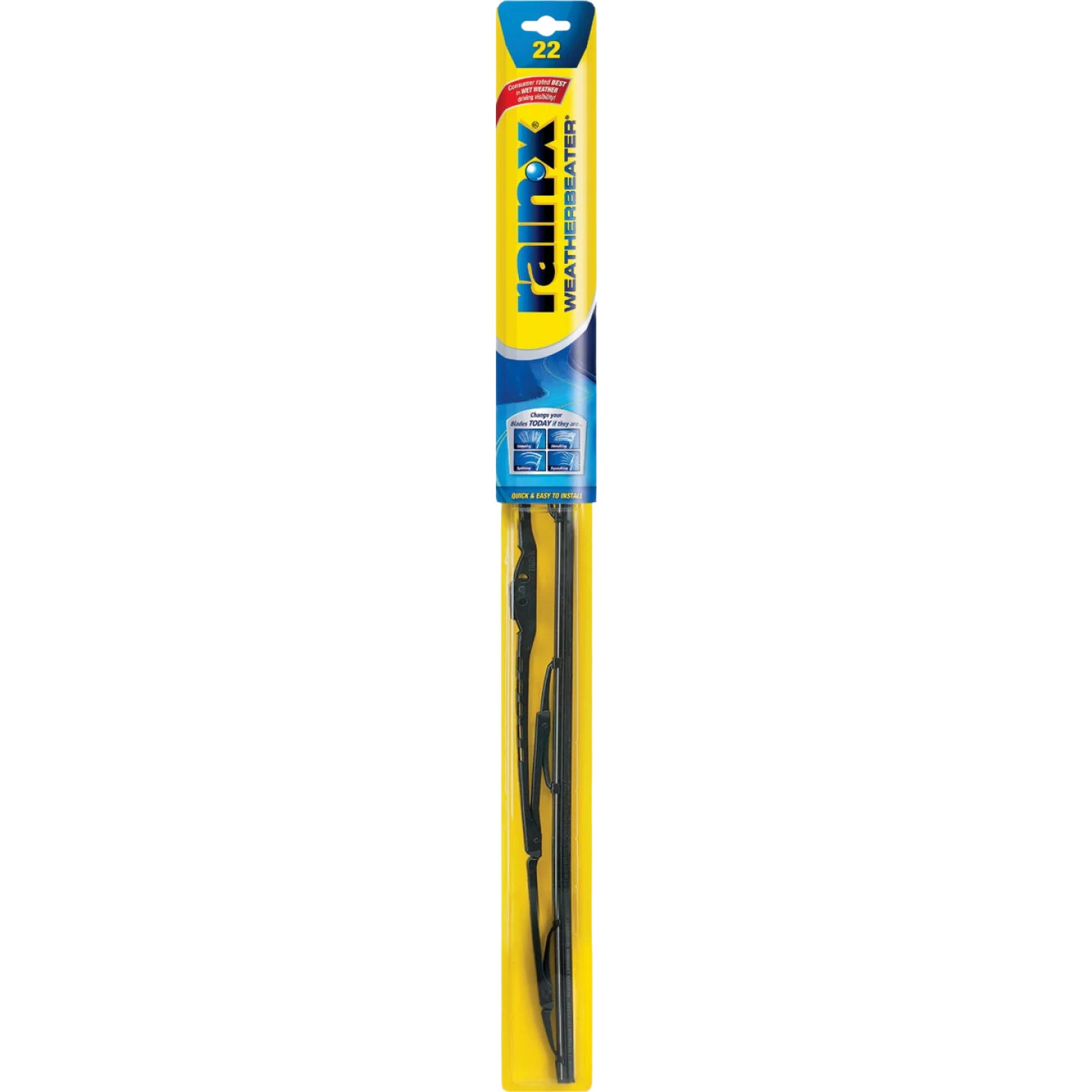 Carefully Designed Rain-X Weatherbeater Wiper Blade 22 in. Unique