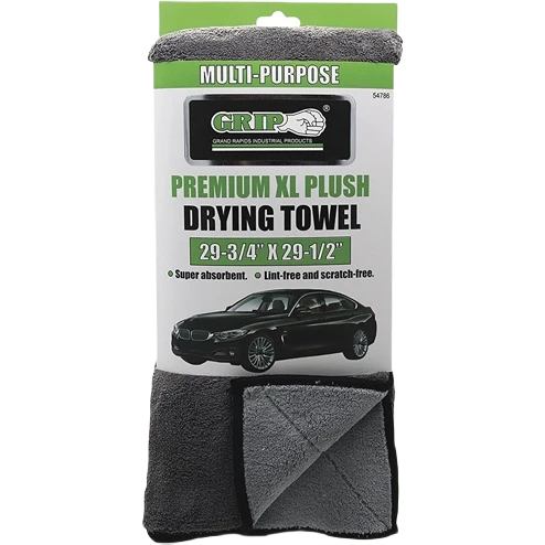 Efficient Grip Premium XL Plush Drying Towel Recyclable