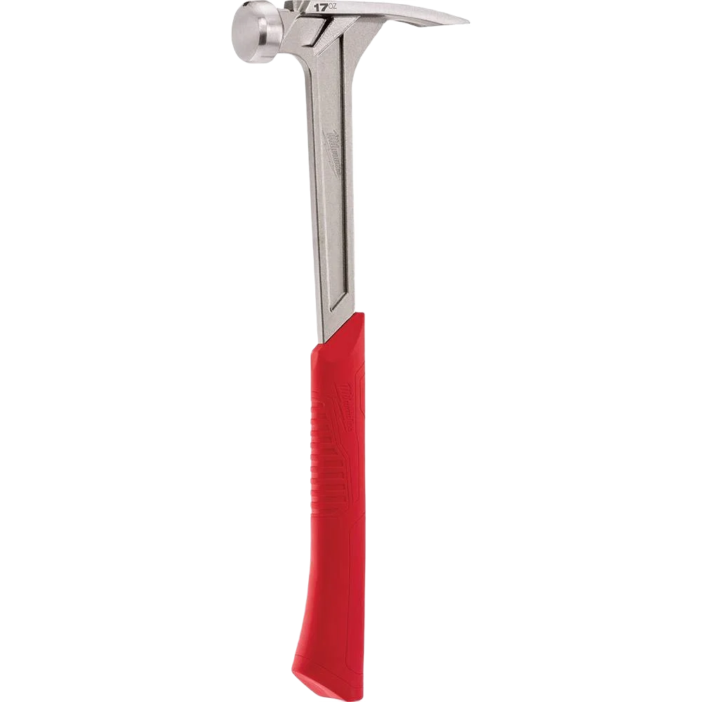 World-Class Milwaukee 17-oz Smooth Face Framing Hammer Fine Crafted