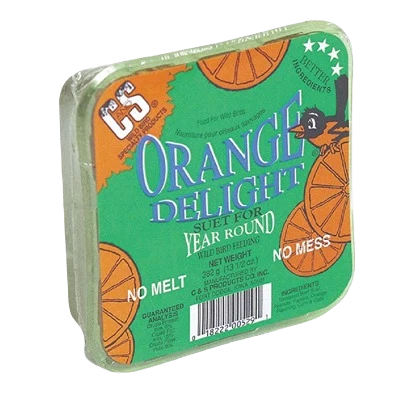 Superior C S 11.75 Oz. Orange Delight No Melt Suet Premium Material