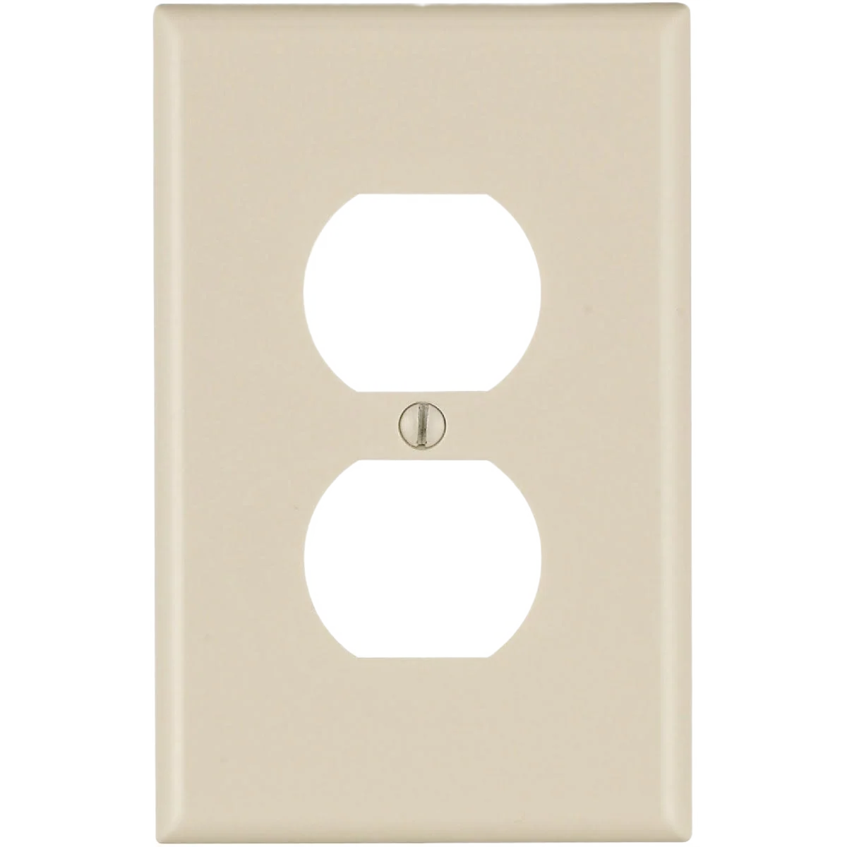 Casual Leviton Mid-Way 1-Gang Smooth Light Almond Outlet Wall Plate Exclusive