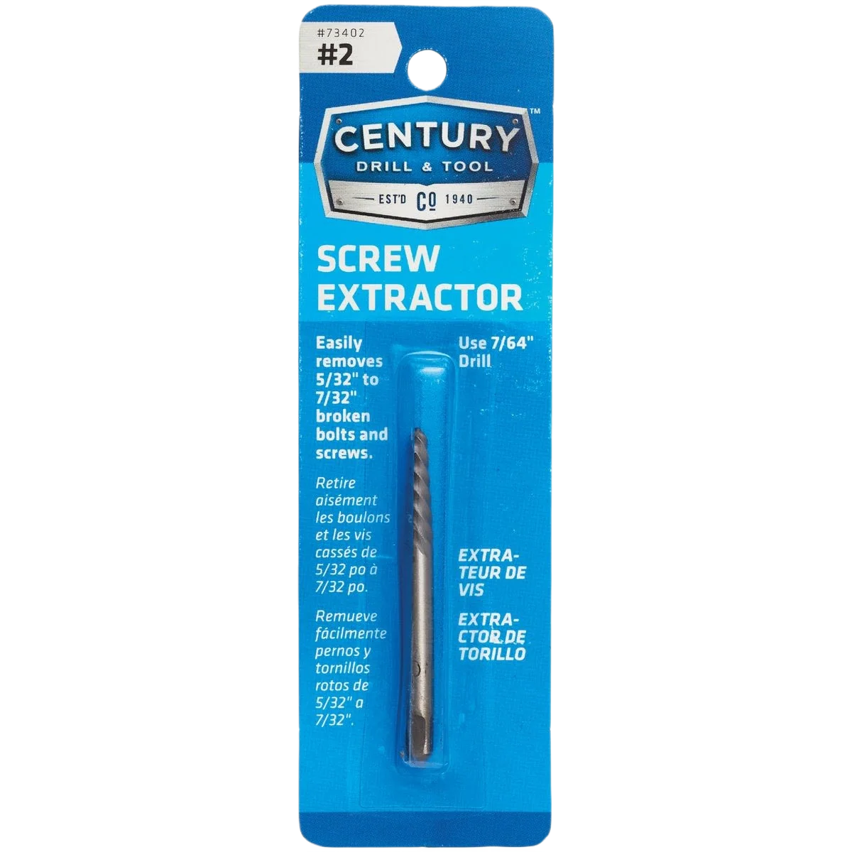 Specialty Irwin 2 Spiral Flute Screw Extractor Genuine