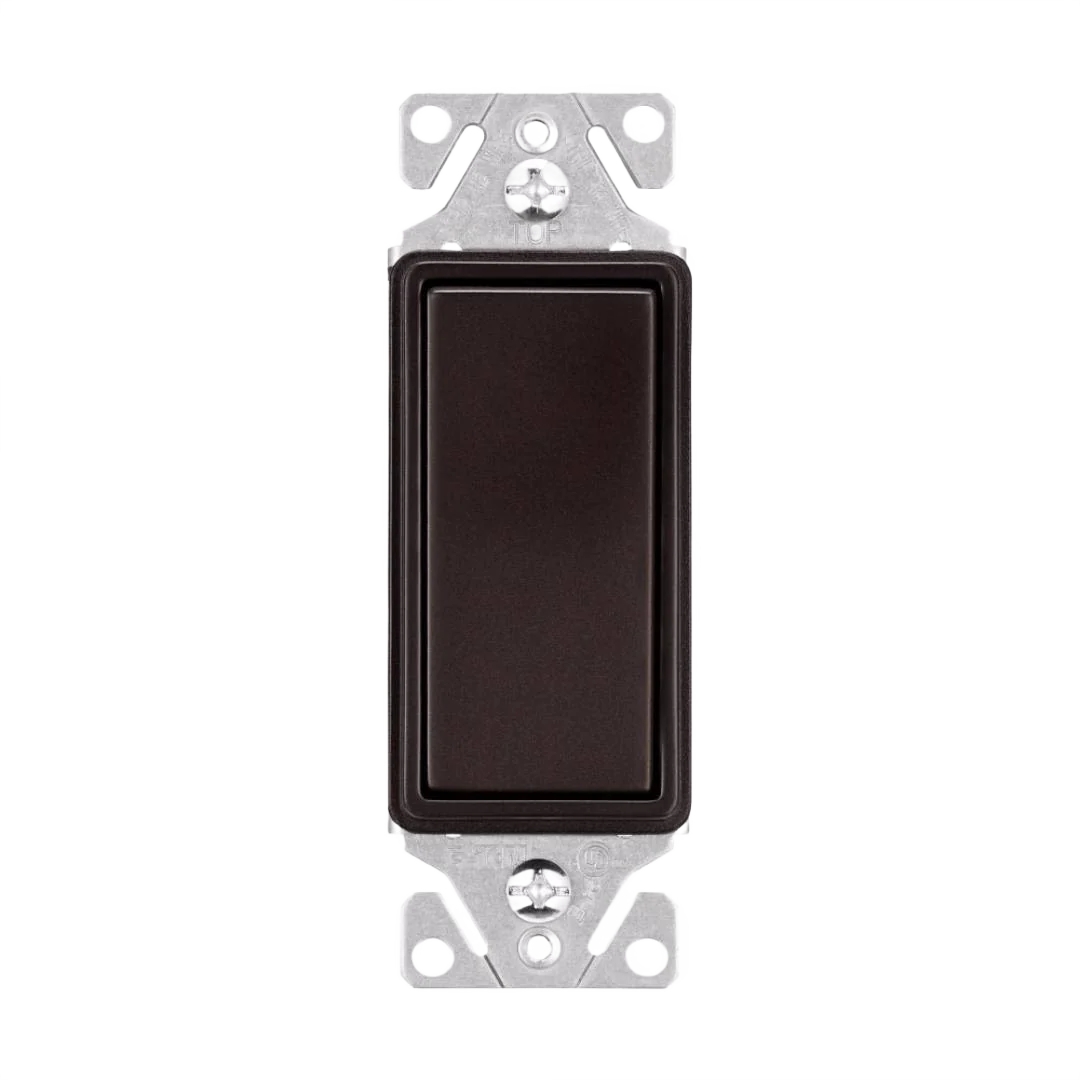Elegant Eaton Oil Rubbed Bronze Single Pole Decorator Switch Next-Generation