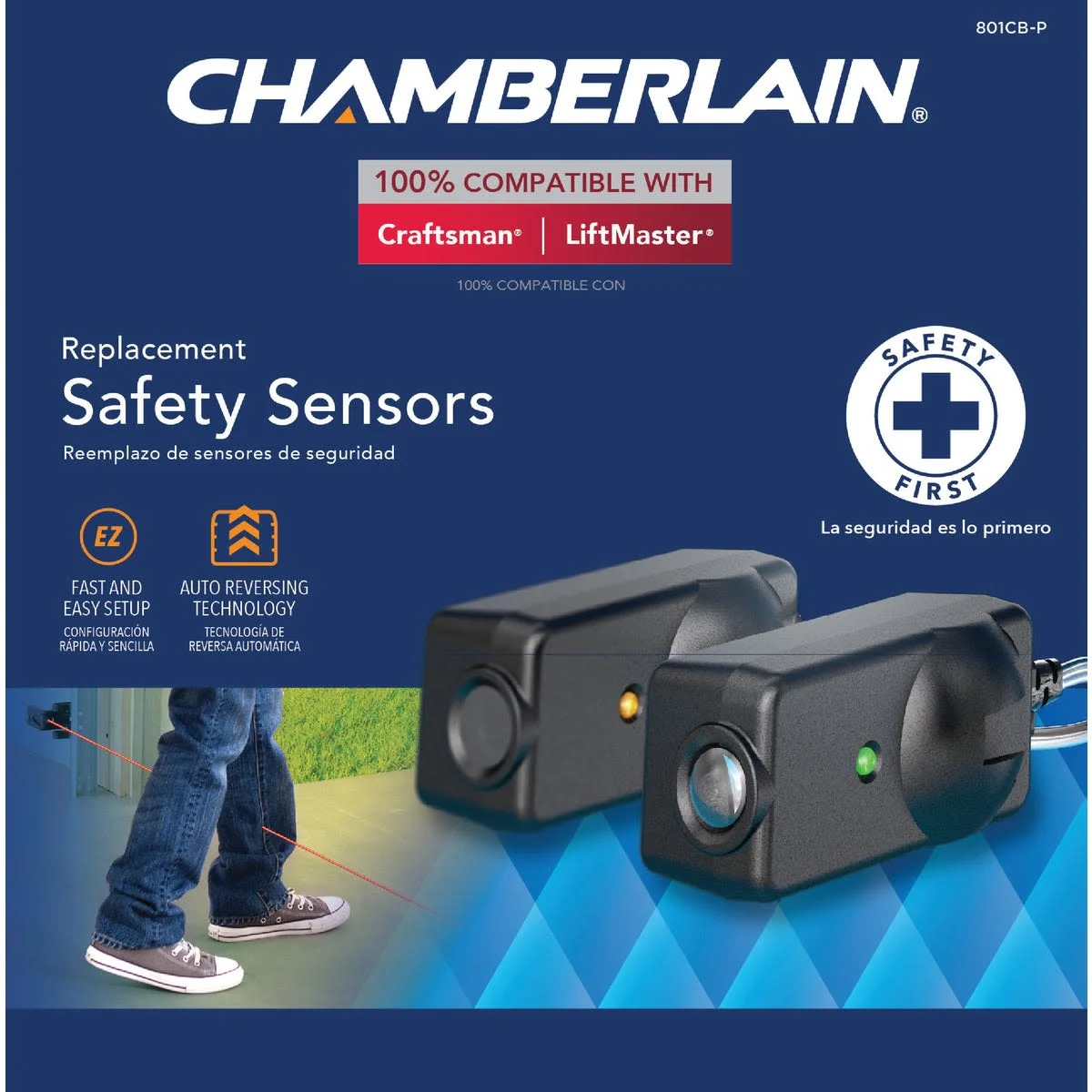 Enhanced Chamberlain Safety Sensor Artisan