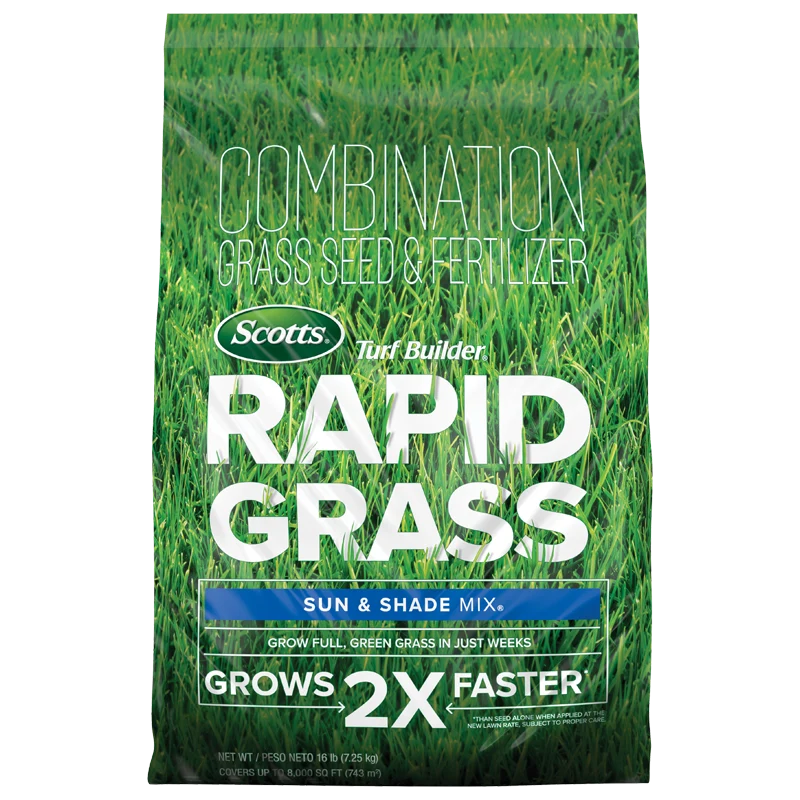 Comfortable Scotts Turf Builder Rapid Grass Sun Shade Mix 16 lbs. Effective