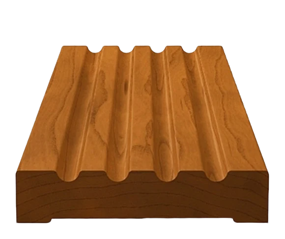 Luxury 3 4 x 3.5 Pop 7 ft. Fluted Case Trendy