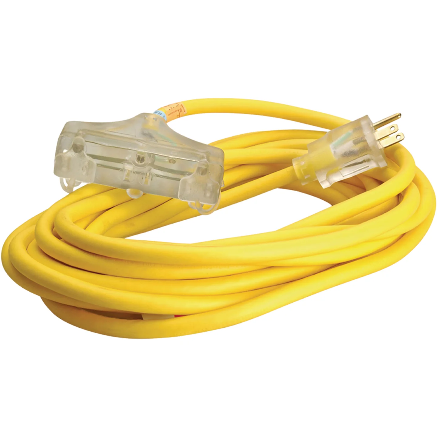 Traditional Yellow Jacket 12 3 3-Outlet Cold Weather Extension Cord 25 ft. Relaxed