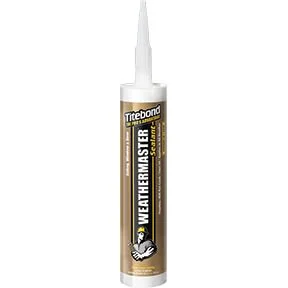 Lightweight Titebond WeatherMaster Beige Sealant 9.5 oz. Prestigious
