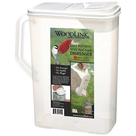 Luxury Audubon Dual-Pour Bird Food Dispenser Trendy