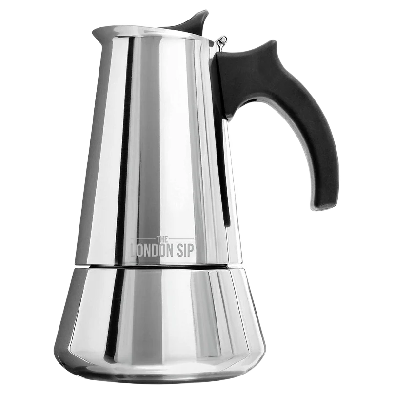 Fashionable Escali Stainless Steel 6 Cup Stovetop Espresso Maker Secure