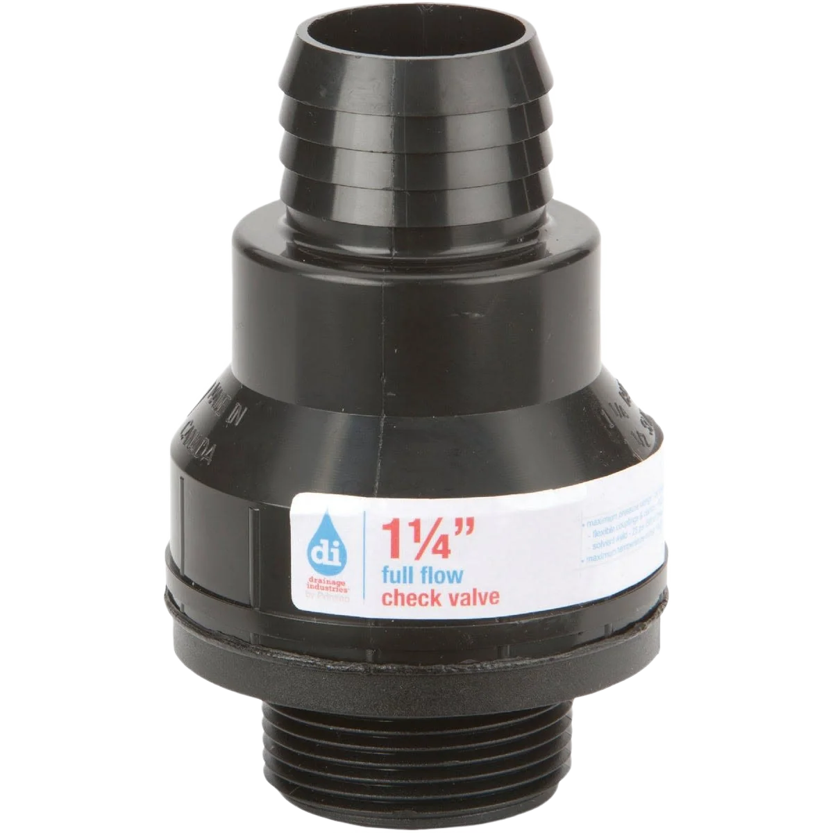 Original Plumbeeze ABS Thermoplastic Sump Pump Check Valve Exceptional