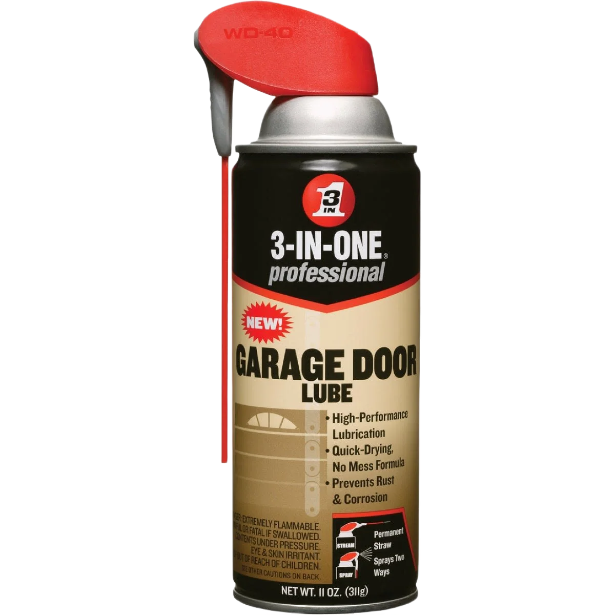 Innovative WD-40 3-In-One Garage Door Multi-Purpose Lubricant Elegant