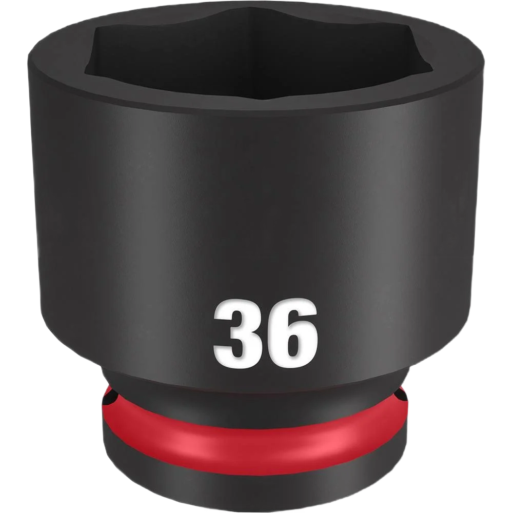 Expertly Made Milwaukee SHOCKWAVE™ Impact Duty™ 1 2 Drive 36-mm 6 Point Socket Practical