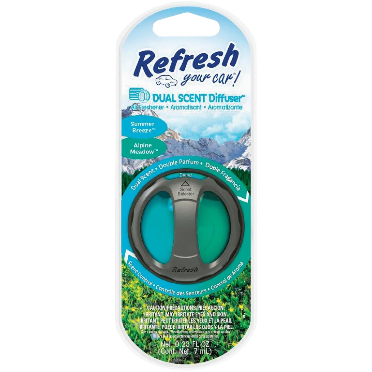 Long-Lasting Refresh Your Car Oil Diffuser Car Air Freshener Summer Breeze Alpine Meadow Sophisticated