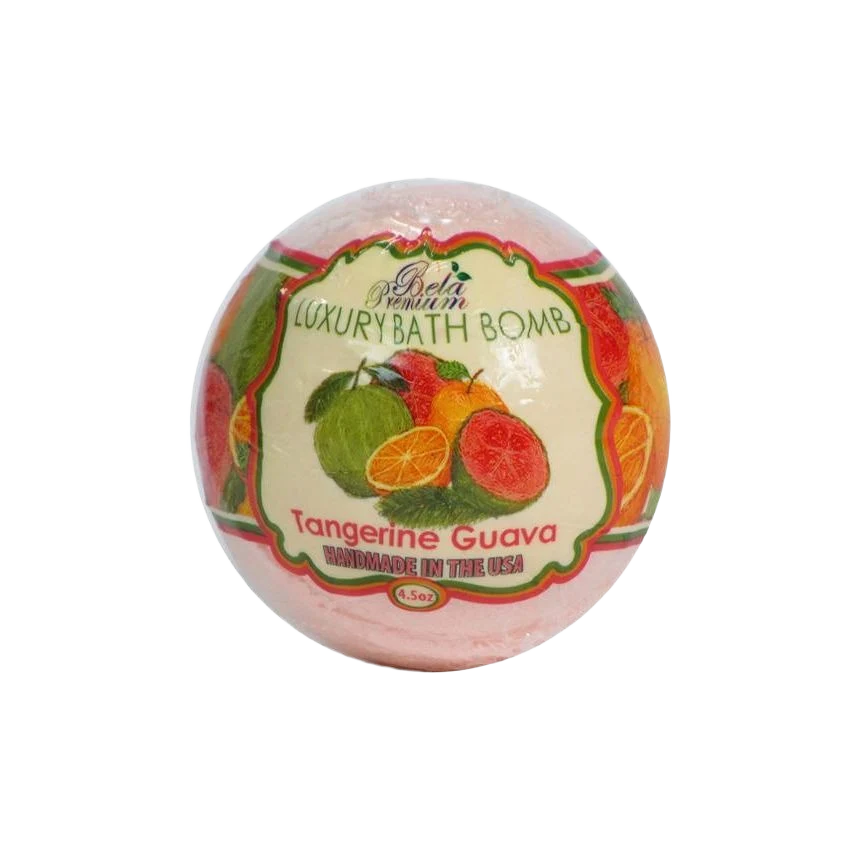 High-Performance Bela Tangerine Guava Bath Bomb Green