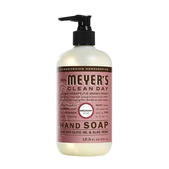 Certified Mrs. Meyer’s Rosemary Liquid Hand Soap 12.5 oz. Versatile