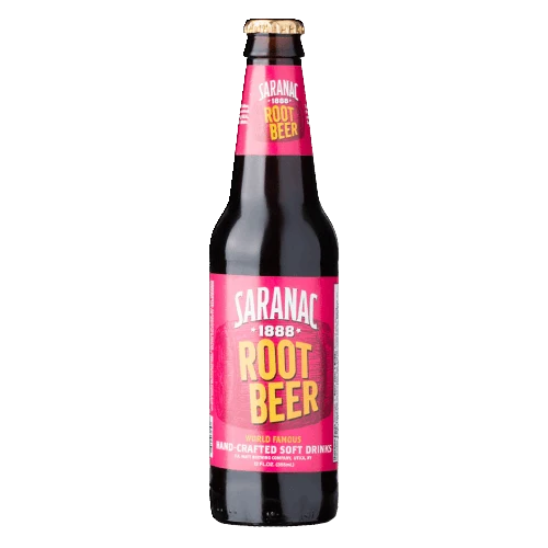 Organic Saranac Root Beer 12 oz. Outstanding