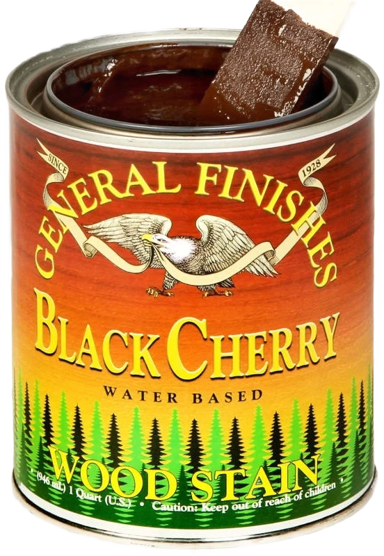 User-Friendly General Finishes Black Cherry Water Based Wood Stain 1 Pint Reliable