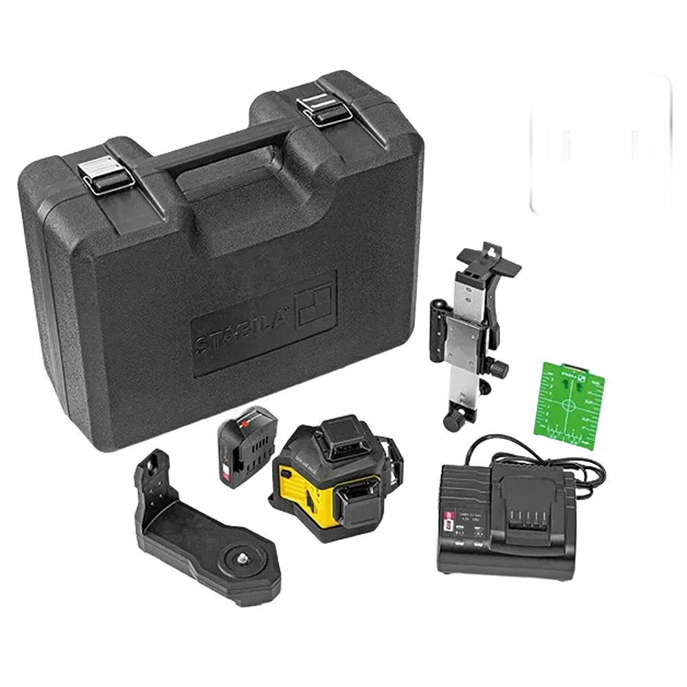 Recyclable Stabila LAX 600 G 3-Plane Multi-Line Leveling Laser Expertly Made