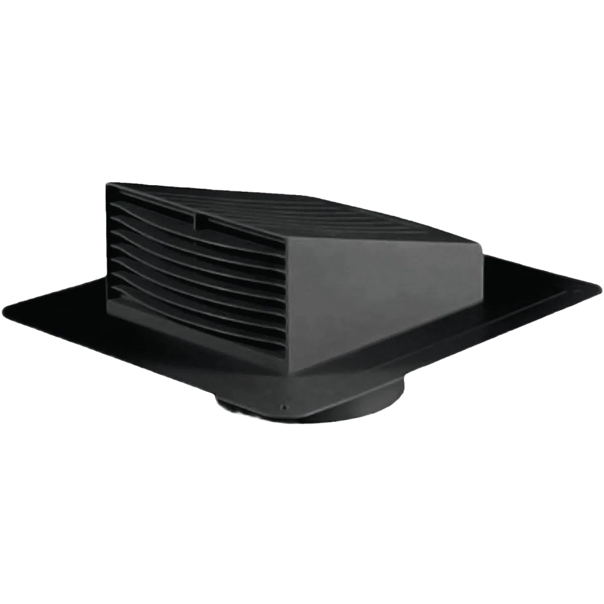 First-Class Dundas Jafine 6 In. Black Plastic Roof Exhaust Cap Specialty