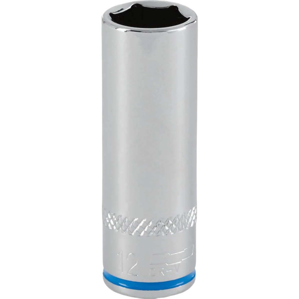 Fine Channellock 1 4 in. Drive 12mm 6-Point Deep Metric Socket Premium Material