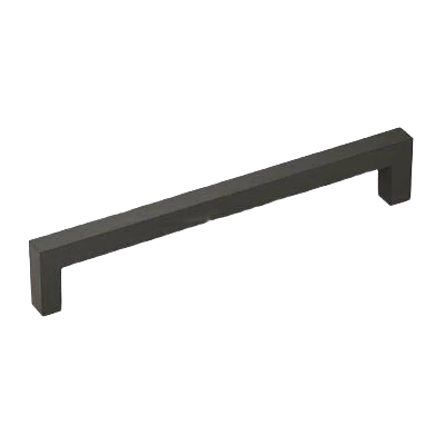 Solid Amerock Monument 6-5 16 Center-to-Center Matte Black Cabinet Pull Safe