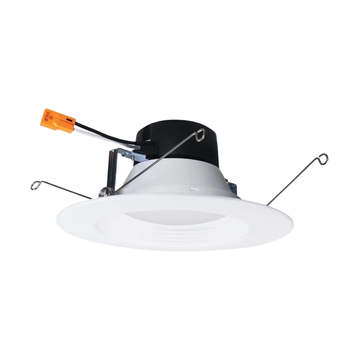 High-Performance Satco 9 Watt LED Adjustable Color Temperature Retrofit Downlight 5-6 in. Solid