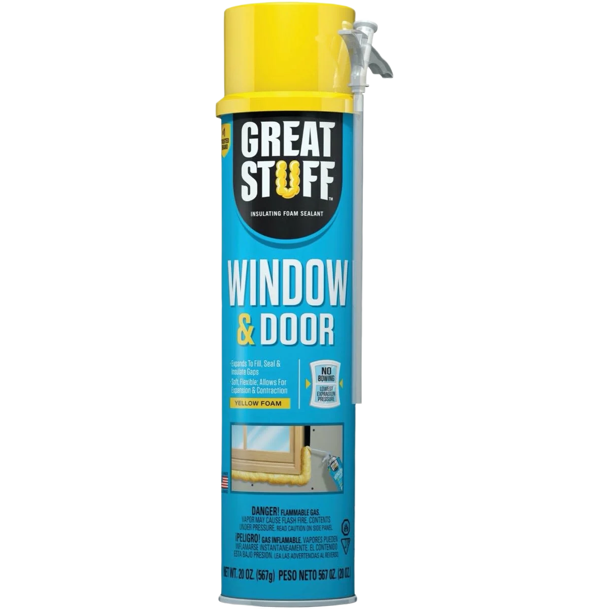 Fashionable Great Stuff Pro Series Window Door Straw Foam 20 oz. Green