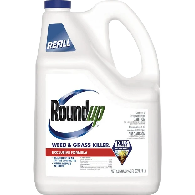 Authentic Roundup 1.25 Gal. Exclusive Formula Refill Weed Grass Killer Natural