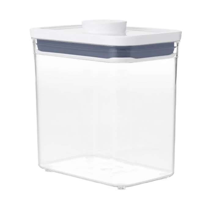 Organic OXO POP Rectangle Short Container 1.7 Quart Convenient