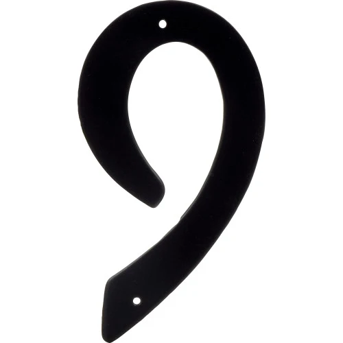 Smart Hillman 4-In. Nail On Aluminum House Number 9 Sophisticated