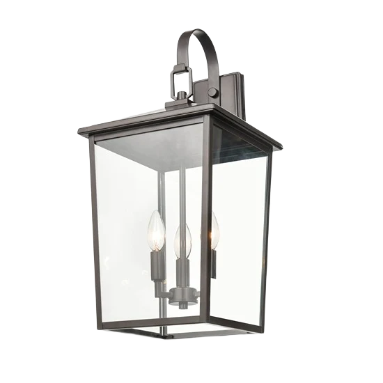 Top-Quality Millennium Lighting Fetterton 3 Light Powder Coated Bronze Wall Sconce Safe