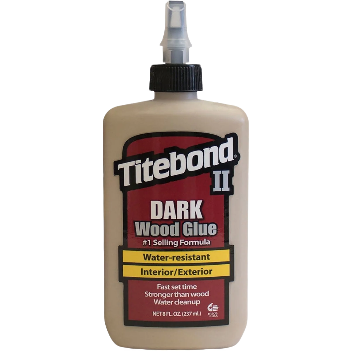Sustainable Titebond II Dark Wood Glue 8 oz. Smooth