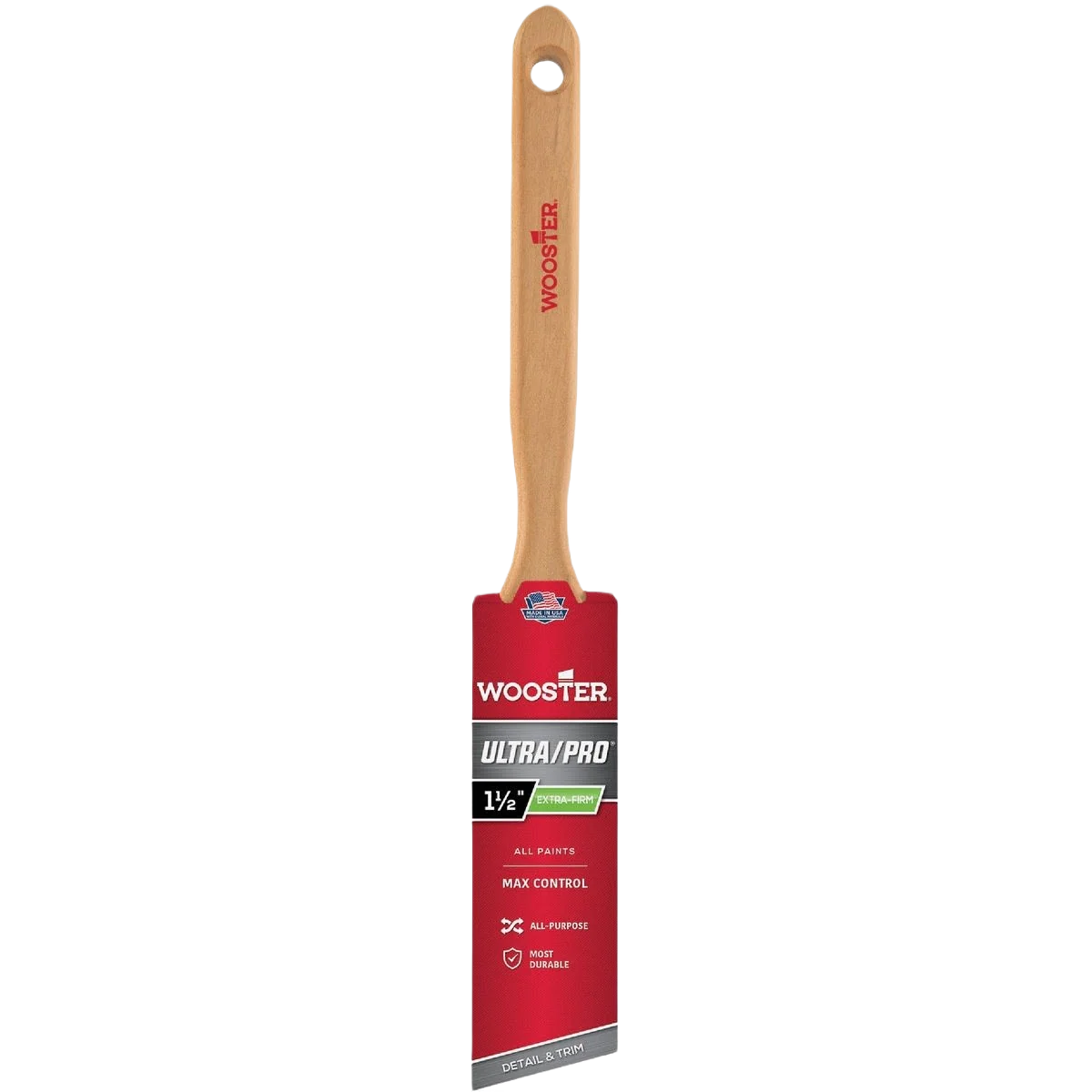 Fast Wooster Ultra Pro Extra-Firm Angle Sash Paint Brush 1-1 2 In. Superior