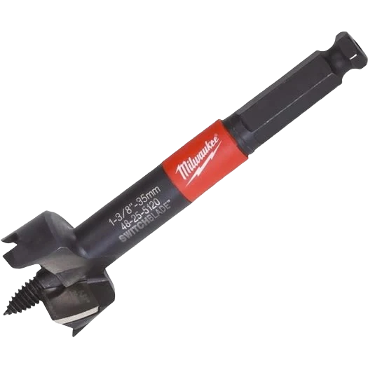 Natural Milwaukee SWITCHBLADE™ 1-3 8 Selfeed Bit Clean