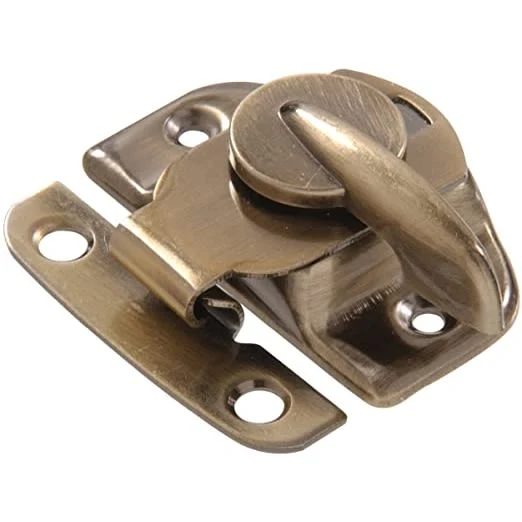 Quality Hillman Sash Lock- Cam Type Antique Brass Convenient