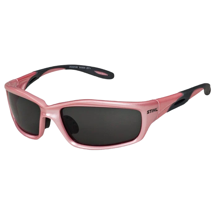 Smooth STIHL Cotton Candy Glasses with Smoke Lens Secure