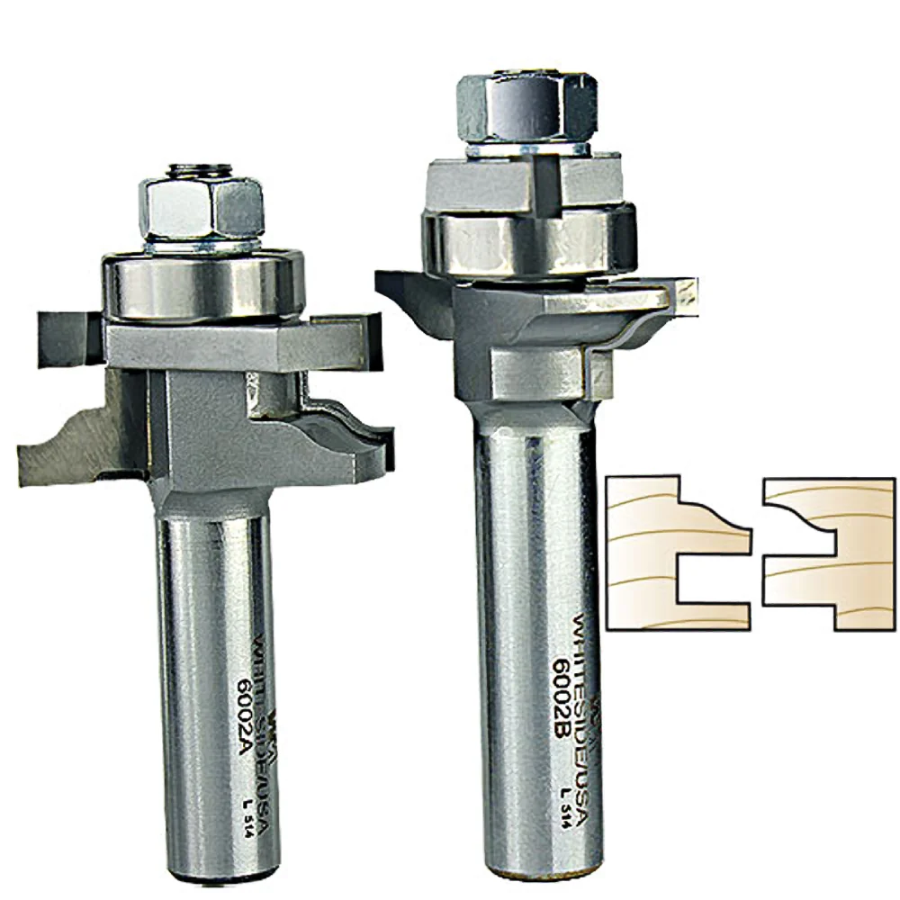 Green Whiteside Ogee Stile Rail Bit Set 1 2 in. SH Minimalist